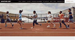 Desktop Screenshot of marathonkids.org
